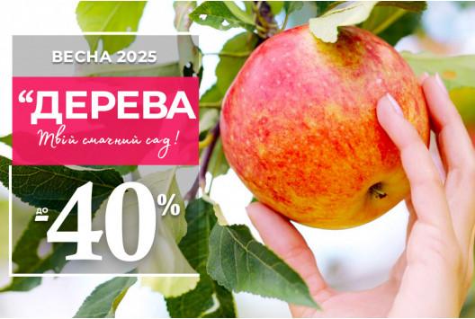 Плодовий рай зі знижкою до 40%!