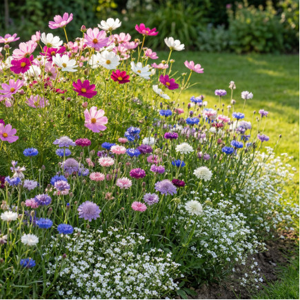 Комплект насіння квітів Натуральний луг