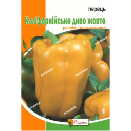 Перець Калiфорнiйське Диво жовтий 1.5 г