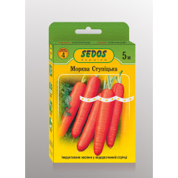 Морква Ступіцька на стрічці 5 м