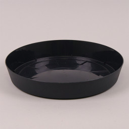 Підставка пластмасова Lofly Saucer антрацитова 10.5 см