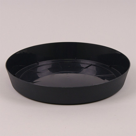 Підставка пластмасова Lofly Saucer антрацитова 15.5 см