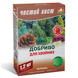 Чистий Лист АКВА для хвої 1.2 кг