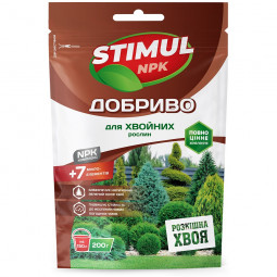 Добриво кристалічне Stimul NPK для хвойних рослин 200 г