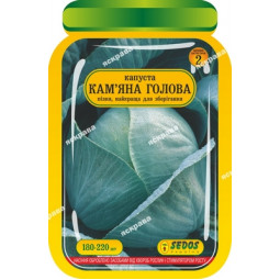 Капуста білоголова Кам’яна голова 180-220 шт Капуста білоголова Кам’яна голова 180-220 шт