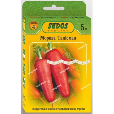 Морква Талісман на стрічці 5 м