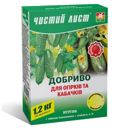 Чистый Лист АКВА для огурцов и кабачков 1.2 кг Чистый Лист АКВА для огурцов и кабачков 1.2 кг