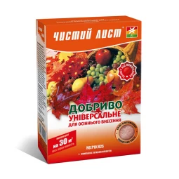 Чистий Лист АКВА універсальне для осіннього внесення 300 г Чистий Лист АКВА універсальне для осіннього внесення 300 г