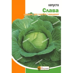 Капуста білокачанна Слава 10 г Капуста білокачанна Слава 10 г