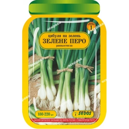 Лук на зелень Зеленое Перо 180-220 шт